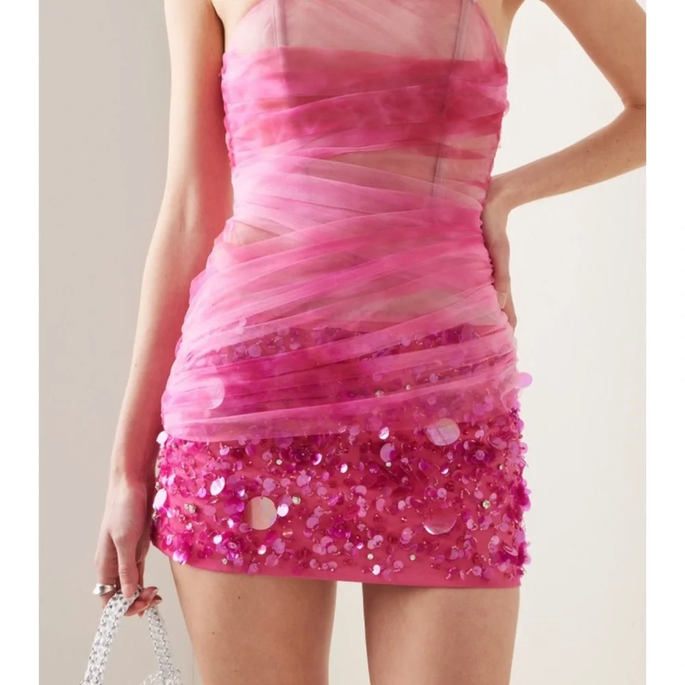 Des Phemmes Tie Die Corset - Picture 3 of 4